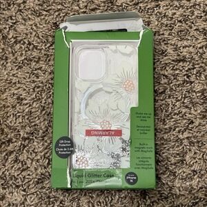 Kate Spade Liquid Glitter‎ MagSafe Case For iPhone 16 Pro Damaged Box